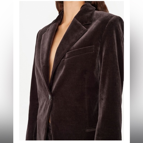 FRAME Velvet Blazer - Picture 11 of 13